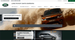 Desktop Screenshot of landroversantabarbara.com